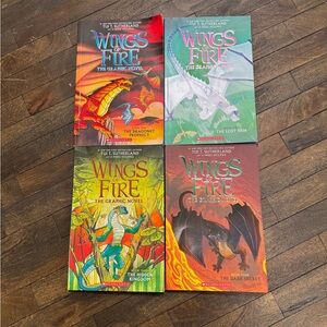 Wings of Fire Graphic Novels 1-4